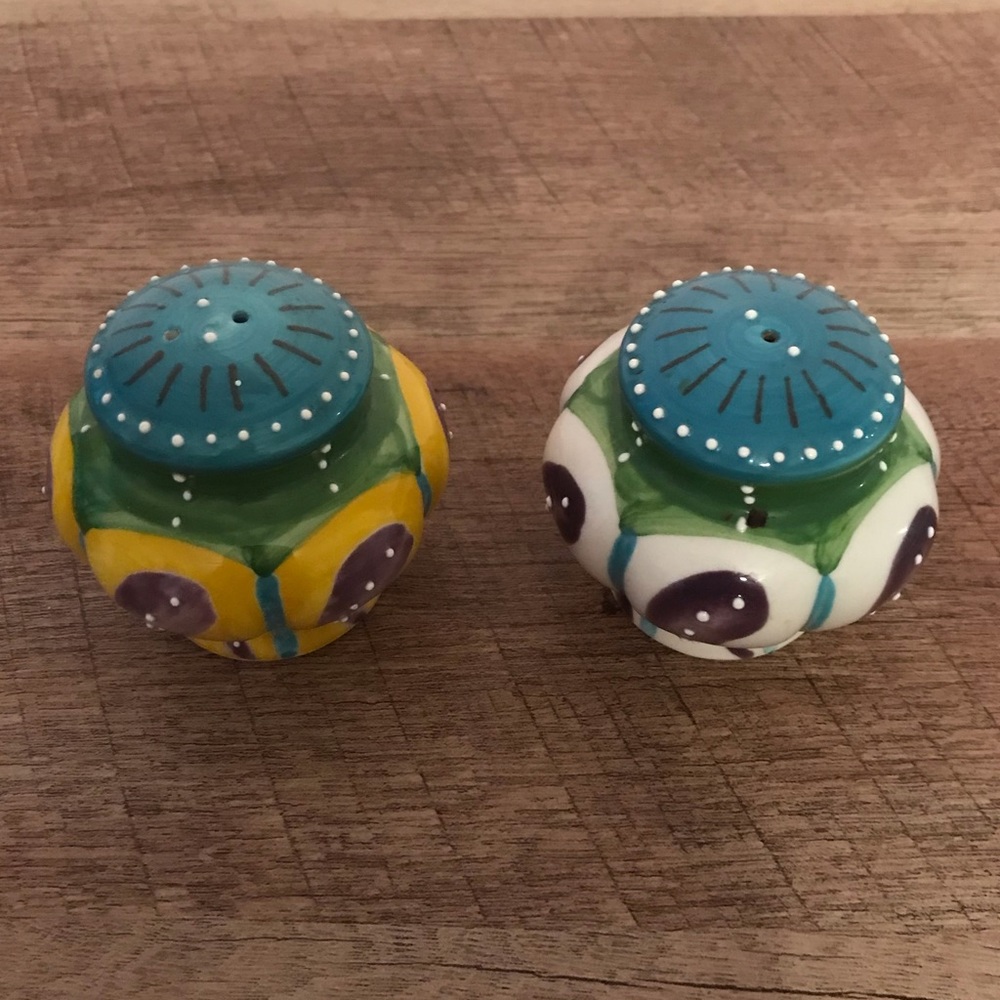 Anthropologie Salt and Pepper Shakers - Picture 2 of 2